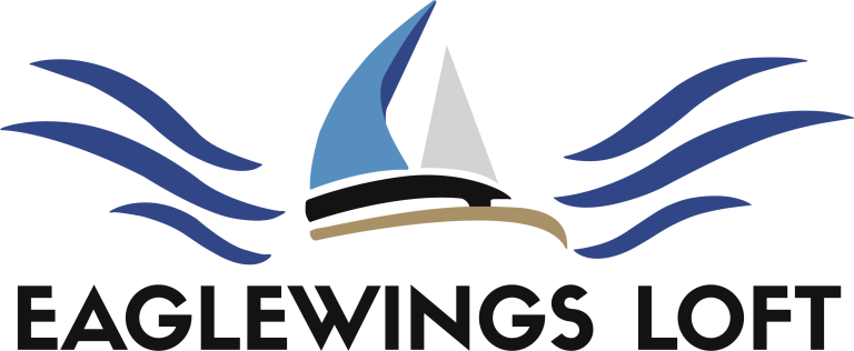 copy of eaglewings loft logo (black)